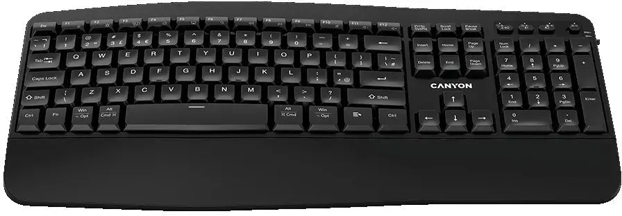 CANYON keyboard HKB-W6 Wireless Black