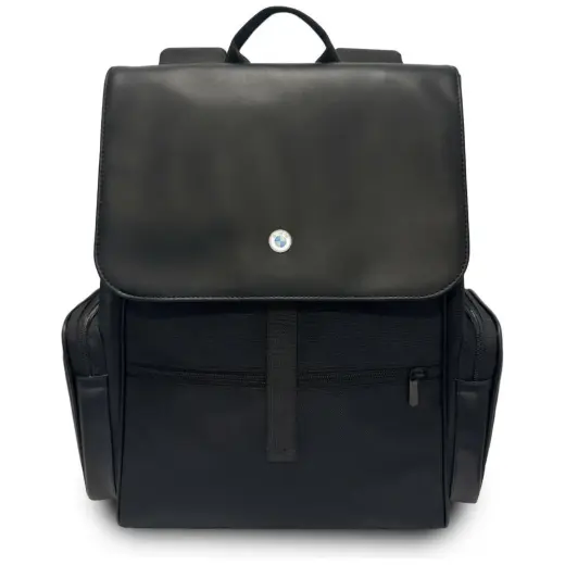Backpack BMW Side Pockets Metal logo 15"   black