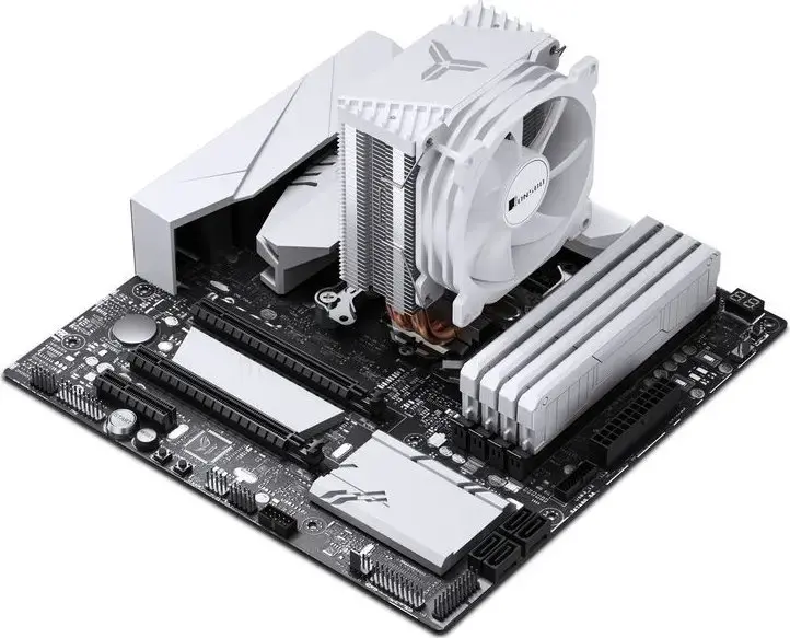 Jonsbo CR-1400 E CPU cooler  RGB - 92mm  white