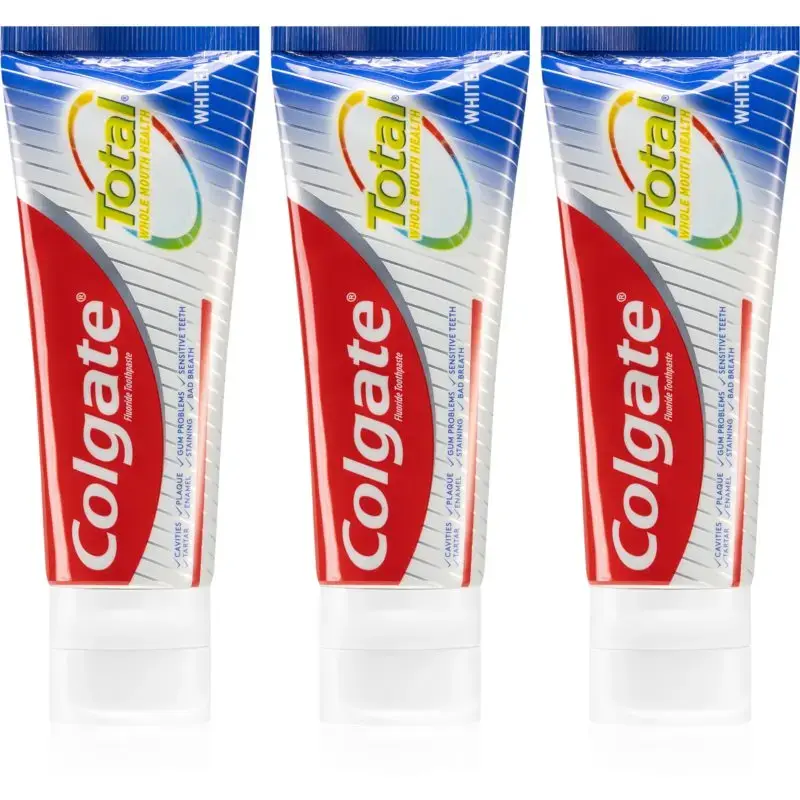 Colgate Total Whitening Trio Toothpaste - 75ml