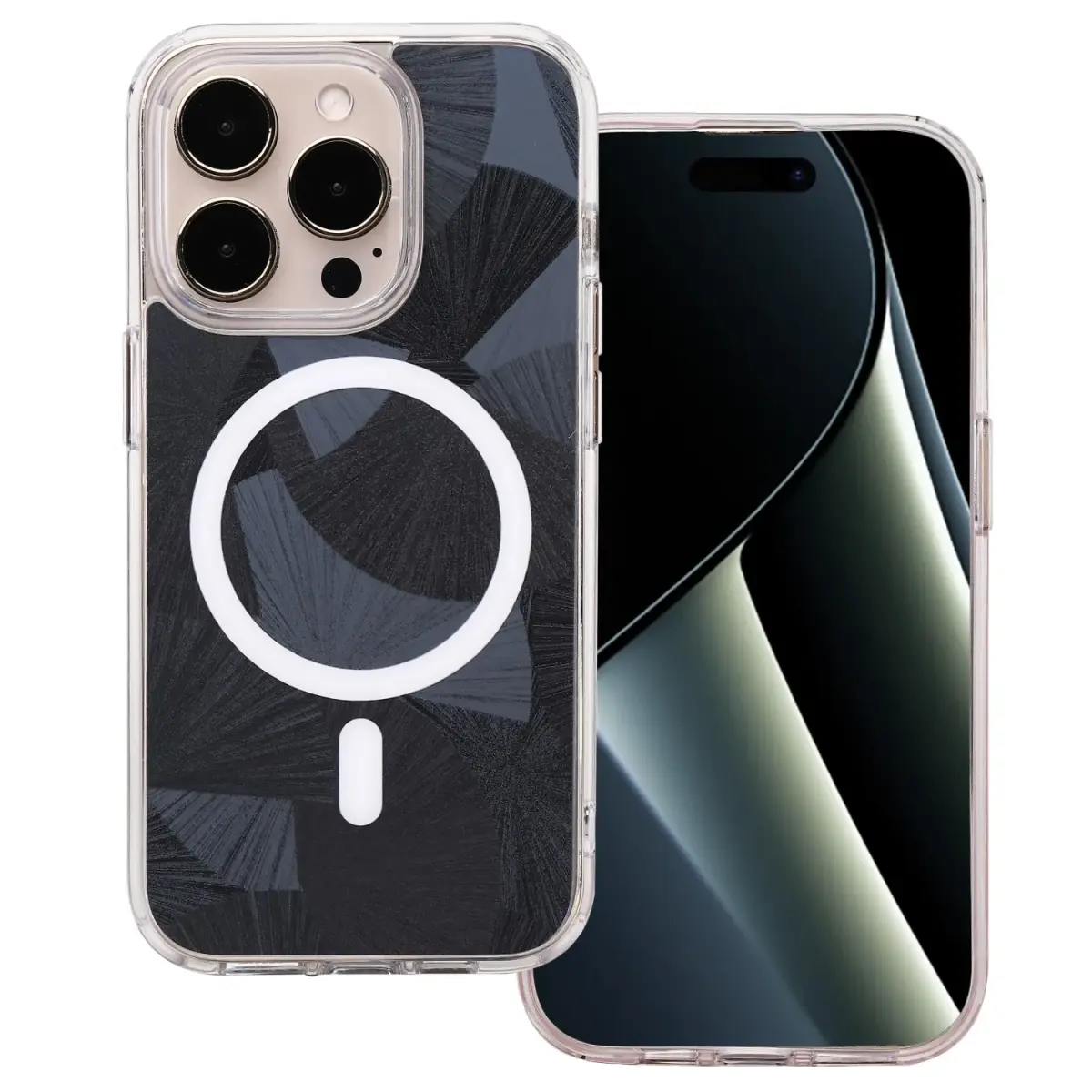 Flash Mag maciņš ar MagSafe atbalstu telefonam iPhone 14 Pro melns