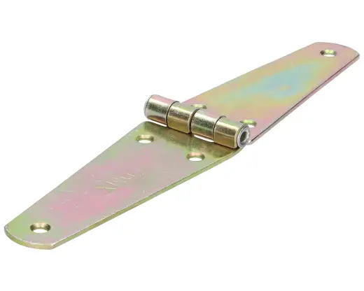 Triangle hinge ZTS 200x40x2.0 mm steel, brass-plated