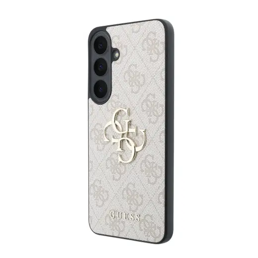 Guess Leather 4G Metal Logo telefoni ümbris Samsung Galaxy S26 FE (S741) roosa