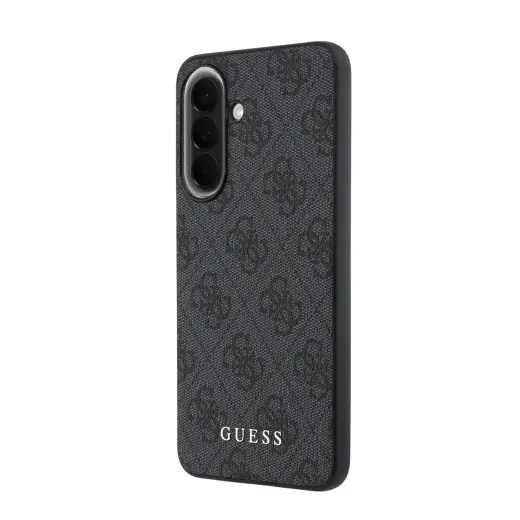 Guess PU 4G Metal Classic Logo phone case for Samsung Galaxy A57 (A576) gray