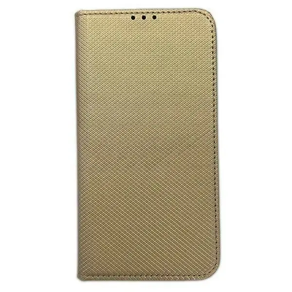 Smart Magnet grāmatveida maciņš telefonam iPhone 15 Pro zelta krāsā