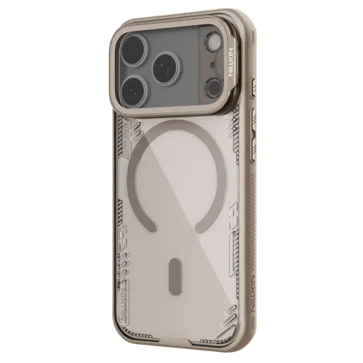 Nillkin Iceblade Prop магнитный чехол для телефона Apple iPhone 17 Pro коричневый
