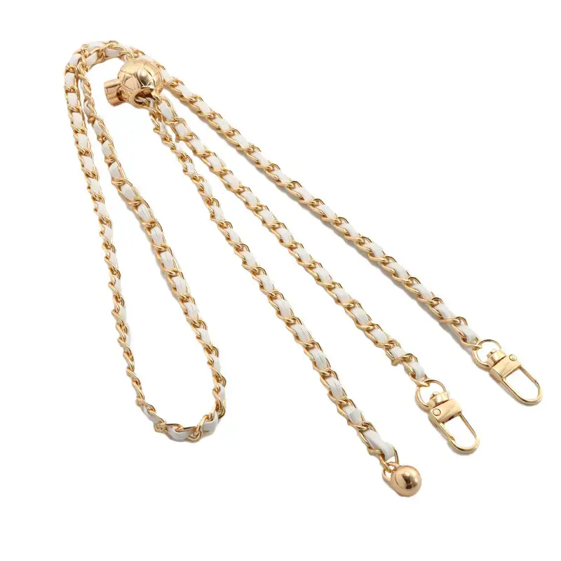 Phone lanyard G-14 white-gold