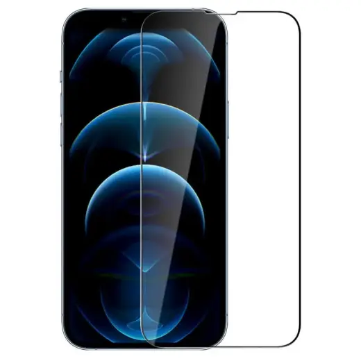 Nillkin 2in1 HD Full Screen Tempered Glass for Apple iPhone 13 Pro Max Black