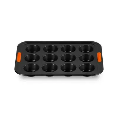 Le Creuset Muffin Tin Carbon Steel Non-Stick NonStick 12pcs (46058000010000)