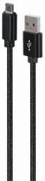 Gembird data transfer and charging cable | USB-A to Micro USB | 1.8m | black