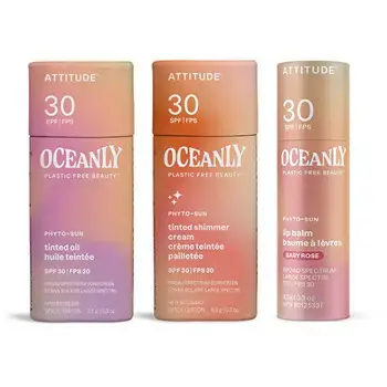Attitude Sun Care Set SPF 30 - skin and lip care gift set