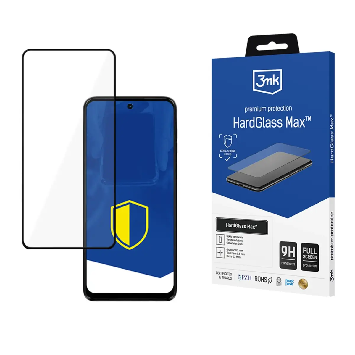 Motorola Moto G14 - 3mk HardGlass Max Black
