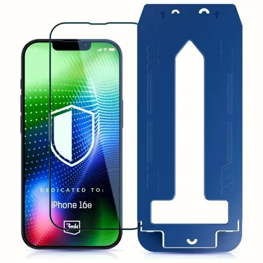 3MK HARDY Ultra Glass Tempered Glass for Apple iPhone 16e