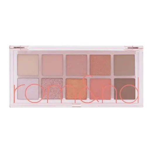 Rom&nd, Better Than Eyes, Eyeshadow Palette, 08, Peach Dahlia Garden, 10, 102 g