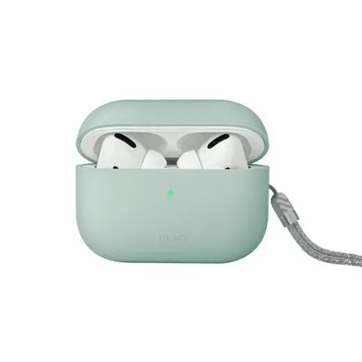 UNIQ Lino Case AirPods Pro 2 gen Silicone mint green