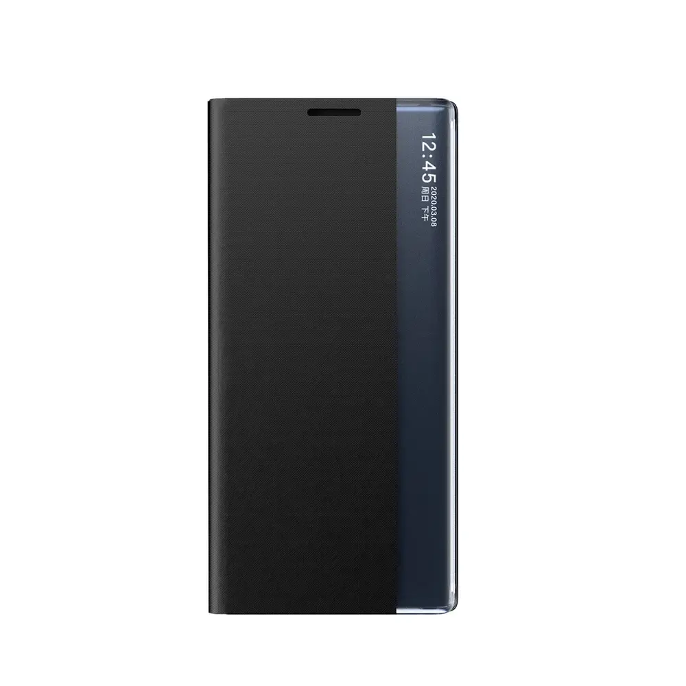 New Sleep grāmatveida maciņš ar statīvu telefonam Samsung Galaxy A36 5G (A366) melns