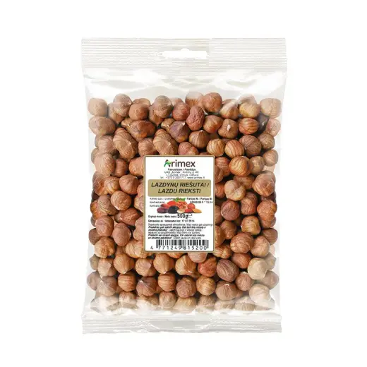 Lazdu rieksti ARIMEX, 500 g