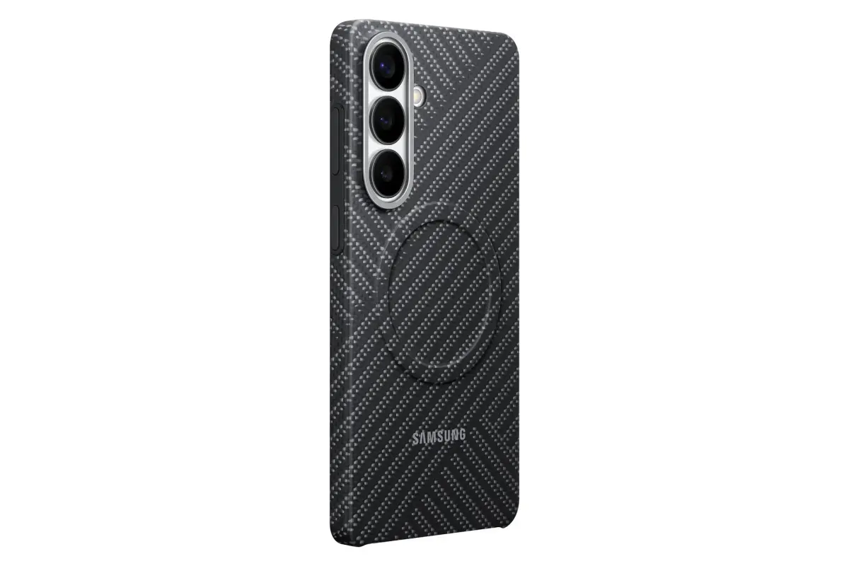 Samsung Carbon Magnet maciņš telefonam Samsung Galaxy S26+ (S947) pelēks