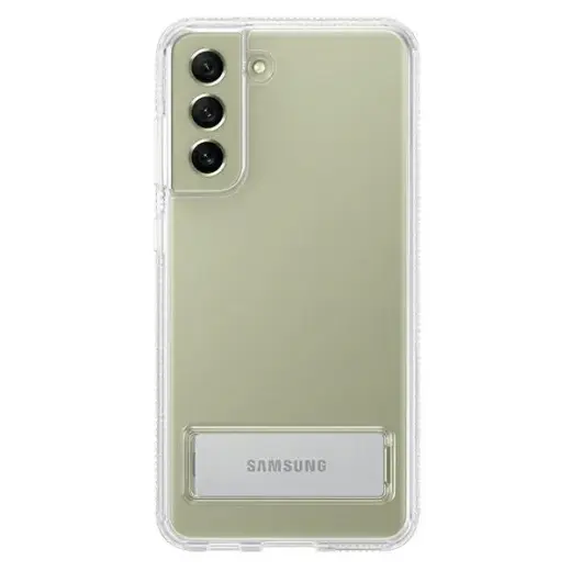 EF-JG990CTE Samsung Clear Stand Cover for Galaxy S21 FE Transparent