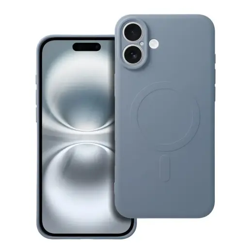 SILICONE MAG COVER case compatible with MagSafe for XIAOMI Redmi 15C (173,16 x 81,07 x 8,2) light blue