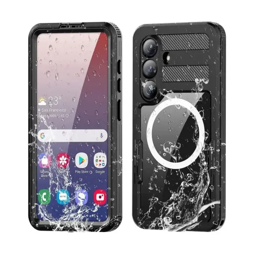 Shellbox MARS ūdensizturīgs maciņš telefonam Samsung Galaxy S26+ (S947) melns