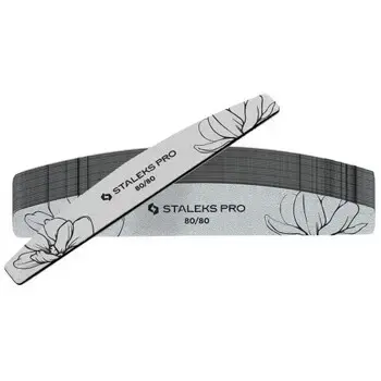 Staleks Expert 40 80/80 Crescent Mineral Nail File - 25 pcs