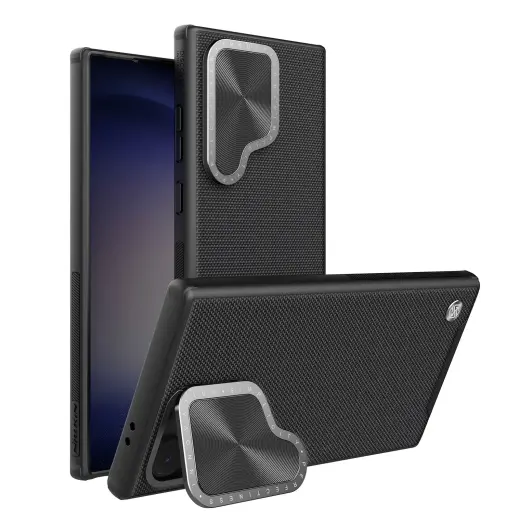Nillkin Textured Prop Magnetic Hard Case for Samsung Galaxy S24 Ultra Black
