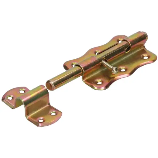 Bolt WO 100x65 mm steel, brass-plated