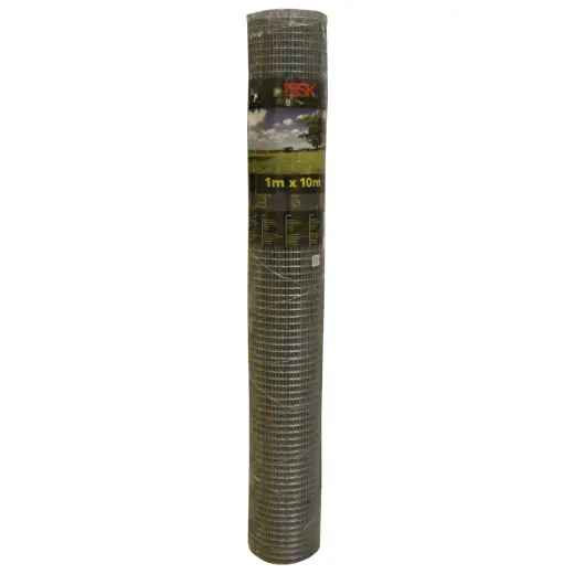 Welded wire fence 1mx10m (12.7x12.7mm)