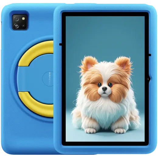 Blackview Tab A6 Kids WiFi 10.1-inch HD+ IPS 800x1280 A523 Octa-core 1.8GHz 4GB/128GB 5100mAh NO Charger 5MP Front/8MP Rear camera Android 14 Ocean Blue