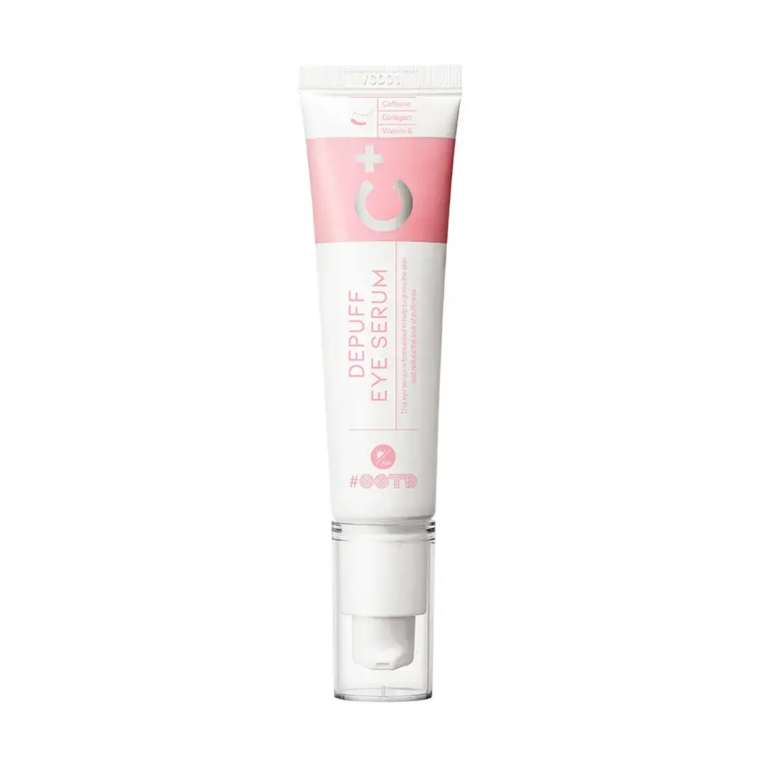 #OOTD, C+, Depuffing, Morning & Evening, Eye Serum, 30 ml