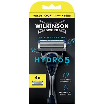 Wilkinson Sword Hydro 5 Skin Hydration - Razor + 4 heads