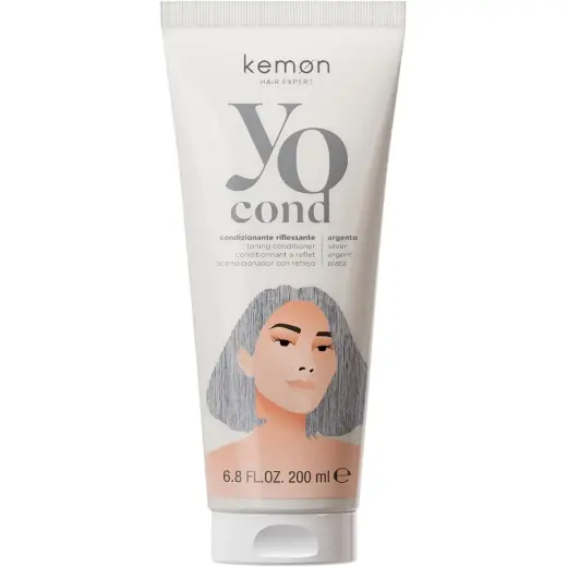 Kemon, Yo Argento Coloring, Hair Colour Conditioner, 200 ml