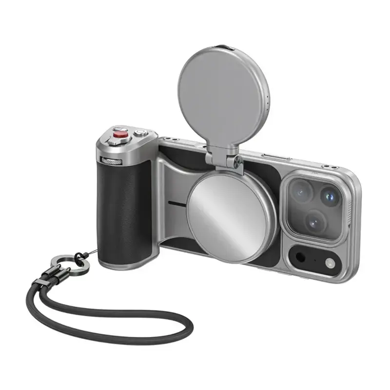 Master Grip Mount for iPhone 17 Pro – All-in-One Kit: Light + Filter