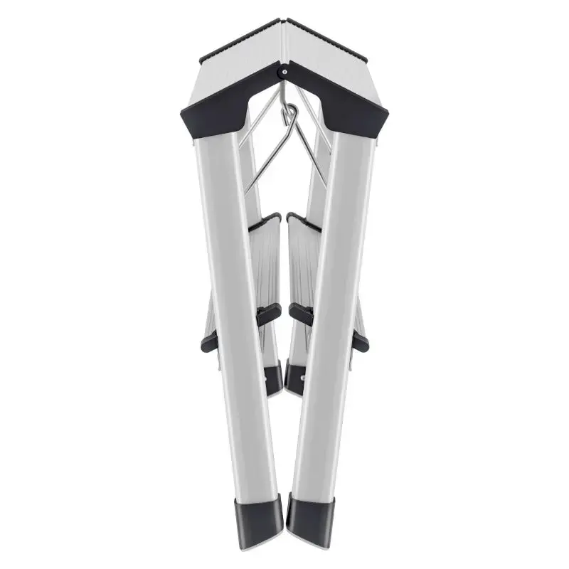 Pakāpienu soliņš salokāms D60 StandardLine / alumīnija / 2x2 pakāpieni