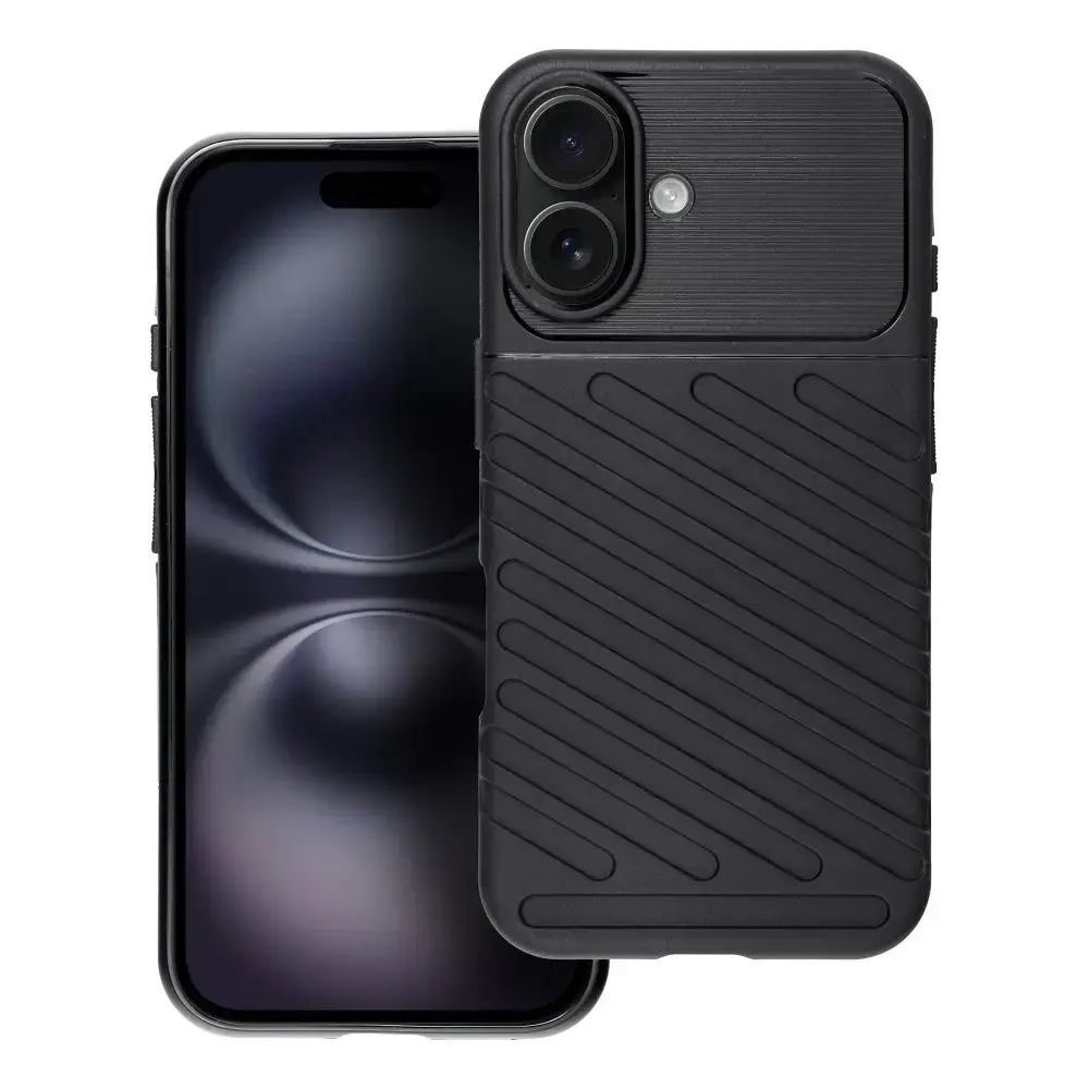 THUNDER case for IPHONE 16 black