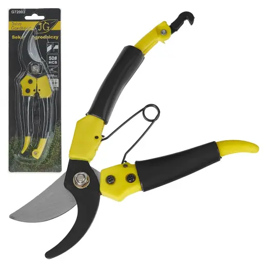 200mm Bypass Pruning Shears with Plastic Handle