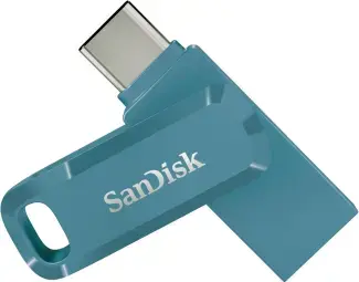 Zibatmiņa SanDisk Ultra Dual Drive Go USB-A / USB Type-C 64GB Navagio Bay 