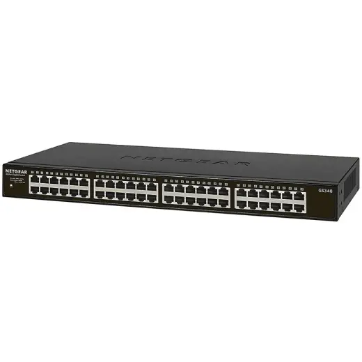 48PT GIGE UNMANAGED RACKMOUNT SWCH