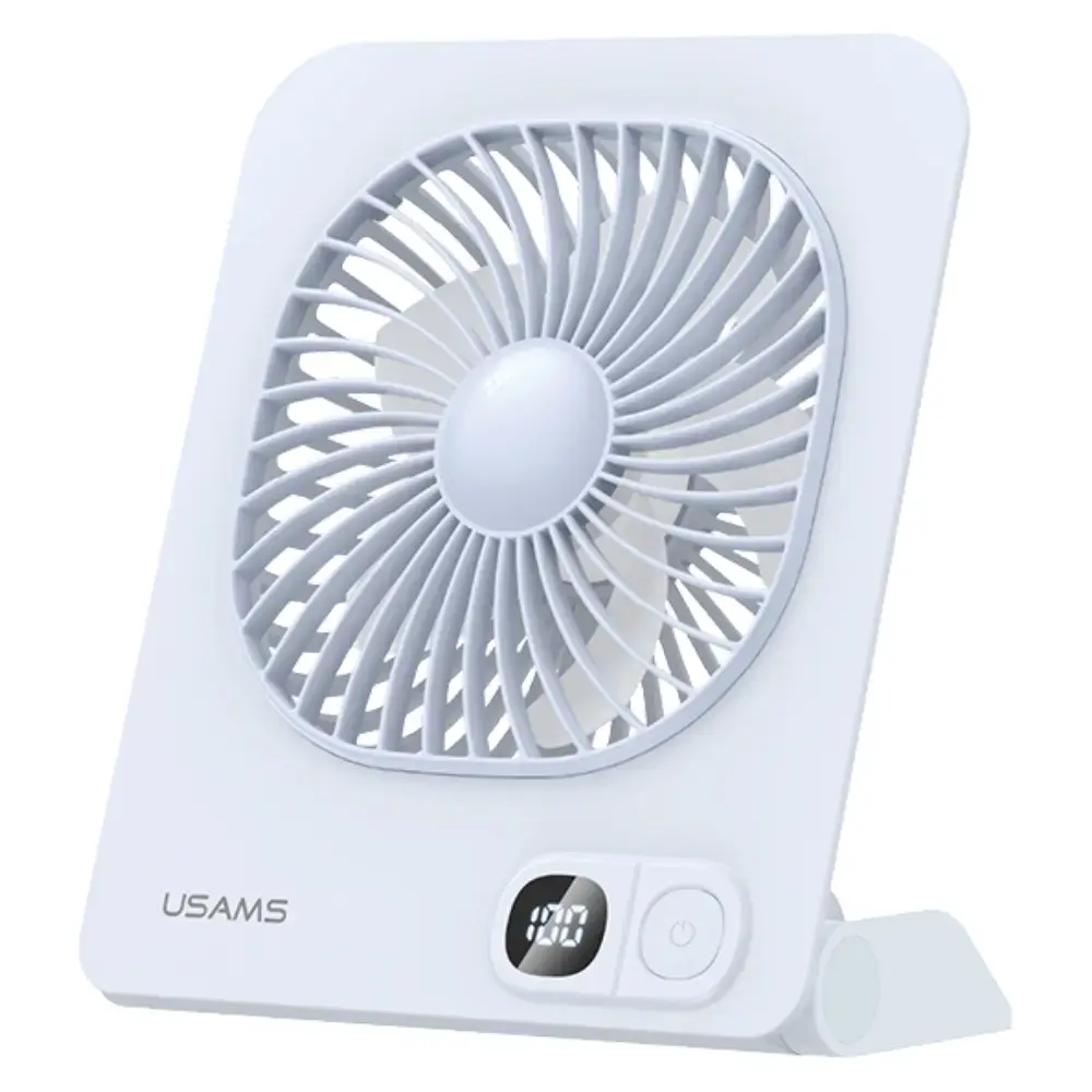 Lightweight Magnetic Desktop Fan USAMS   blue