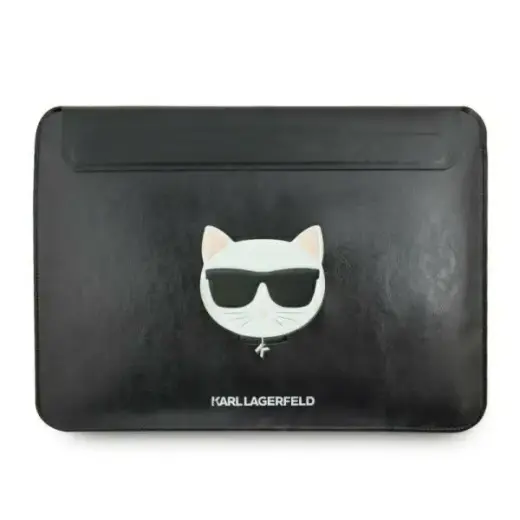 Karl Lagerfeld Leather Choupette Sleeve Case for MacBook Air|Pro
