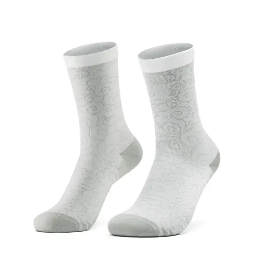 Rockbros 490025001 ROAD TO SKY Cycling Socks 36-38 cm - White