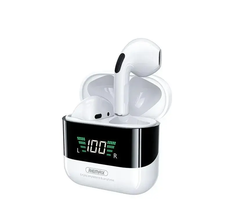 TWS BLUETOOTH HEADPHONES REMAX TWS-10+ WHITE