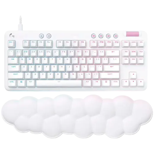 LOGITECH G713 Gaming Keyboard - OFF WHITE - UK - USB  - EMEA28i-935 - LINEAR