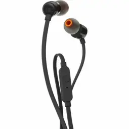 JBL T110 austiņas ar mikrofonu melnas (EU Blister)