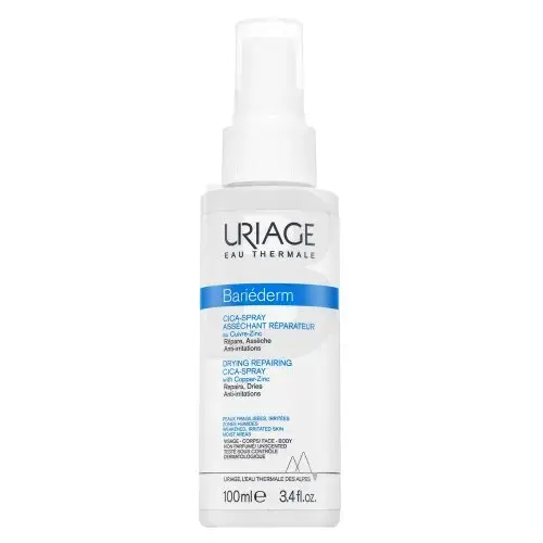 Uriage Bariederm žāvējošs reparatīvs aerosols ar varu un cinku Žāvējošs reparatīvs cica-smidzināms aerosols 100 ml