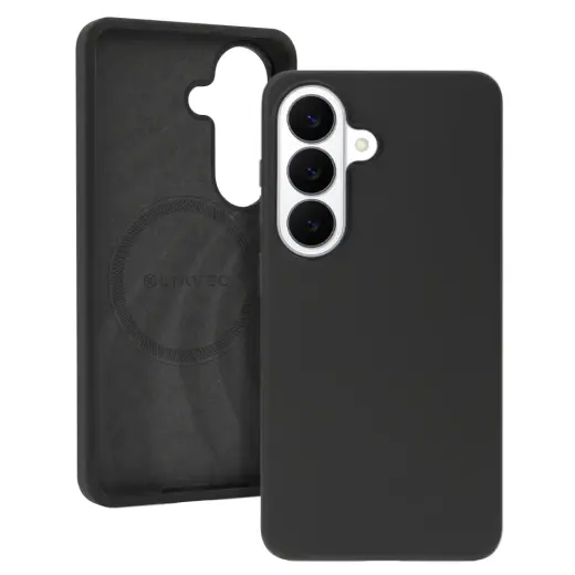 Liavec Silky phone case with MagSafe support for Samsung Galaxy S26 (S942) black