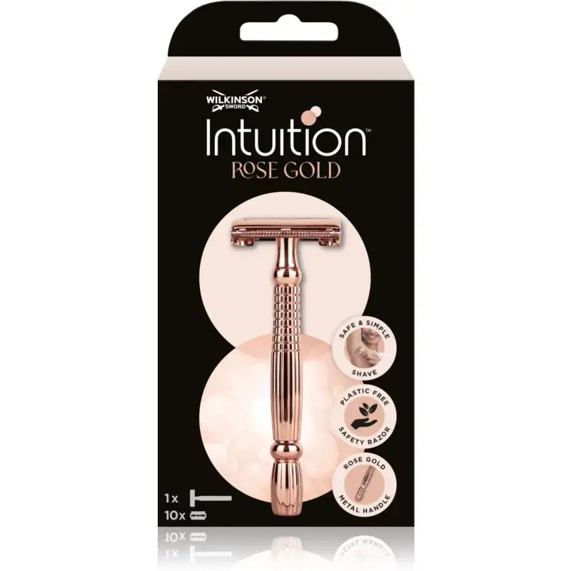 Wilkinson Intuition Double Edge Razor in Rose Gold