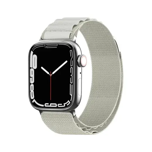 Strap with Alpine steel buckle for Apple Watch 38|40|41 mm - silver