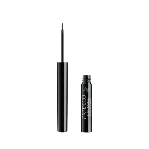 ArtDeco, 24H Matte, Waterproof, Brush, Matte & Long Lasting, Liquid Eyeliner, 71, Deep Black, 1.7 ml